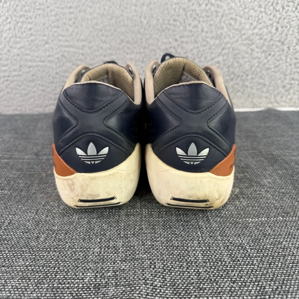 Adidas Porsche Design 550 Mens Size 13.5 Navy Blue Leather Sneakers Q23154
